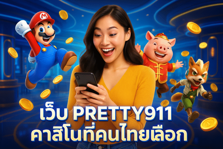 เว็บ PRETTY911 คาสิโนที่คนไทยเลือก