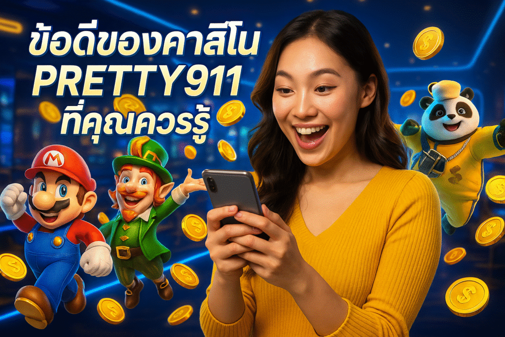 ข้อดีของคาสิโน PRETTY911 ที่คุณควรรู้